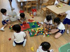 ✴︎ホームクラス✴︎動物園やお家を作りました^_^