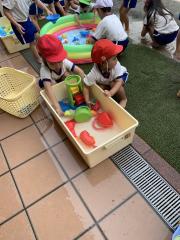 ✴︎夏のホームクラス✴︎水遊びしました💧